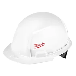 48-73-1021 - Front Brim Non Vented Hard Hat, Type 1, Class E (small logo)