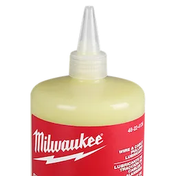 Close up image of the Milwaukee Wire & Cable Pulling Wax Lubricant nozzle