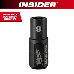 INSIDER™ Box Ratchet Socket 6 Point 9mm