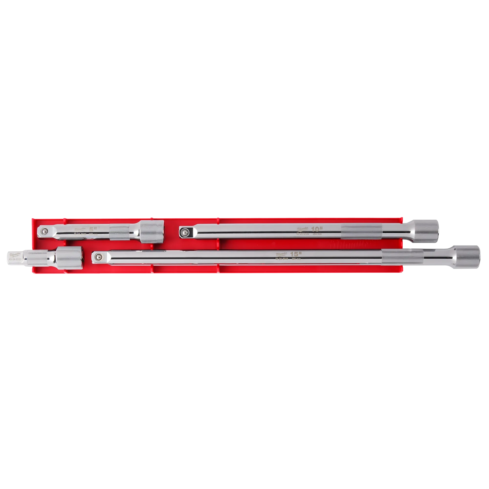 Image of the Milwaukee 4pc 1/2” Drive Extension Set