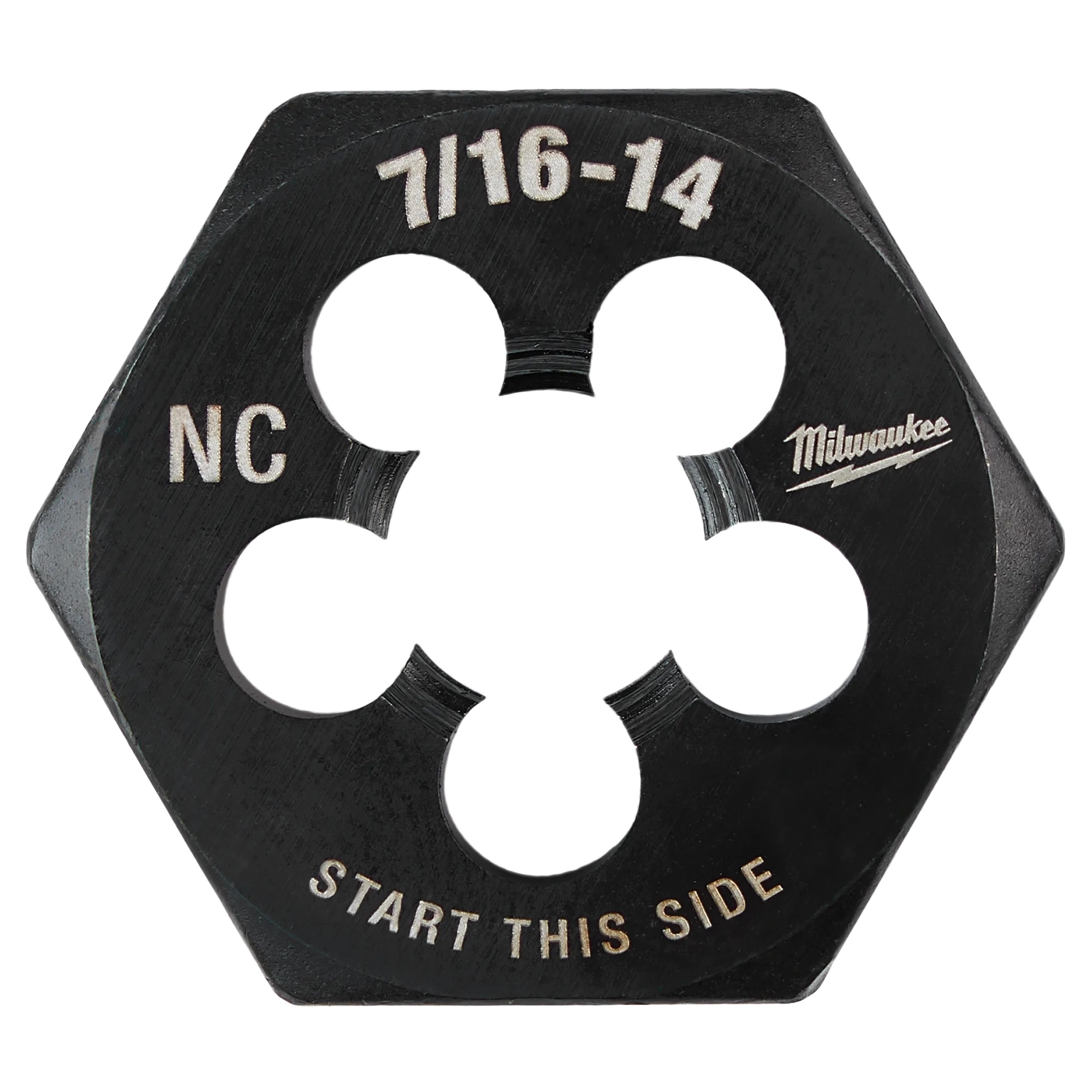 7/16"-14 NC 1-Inch Hex Threading Die