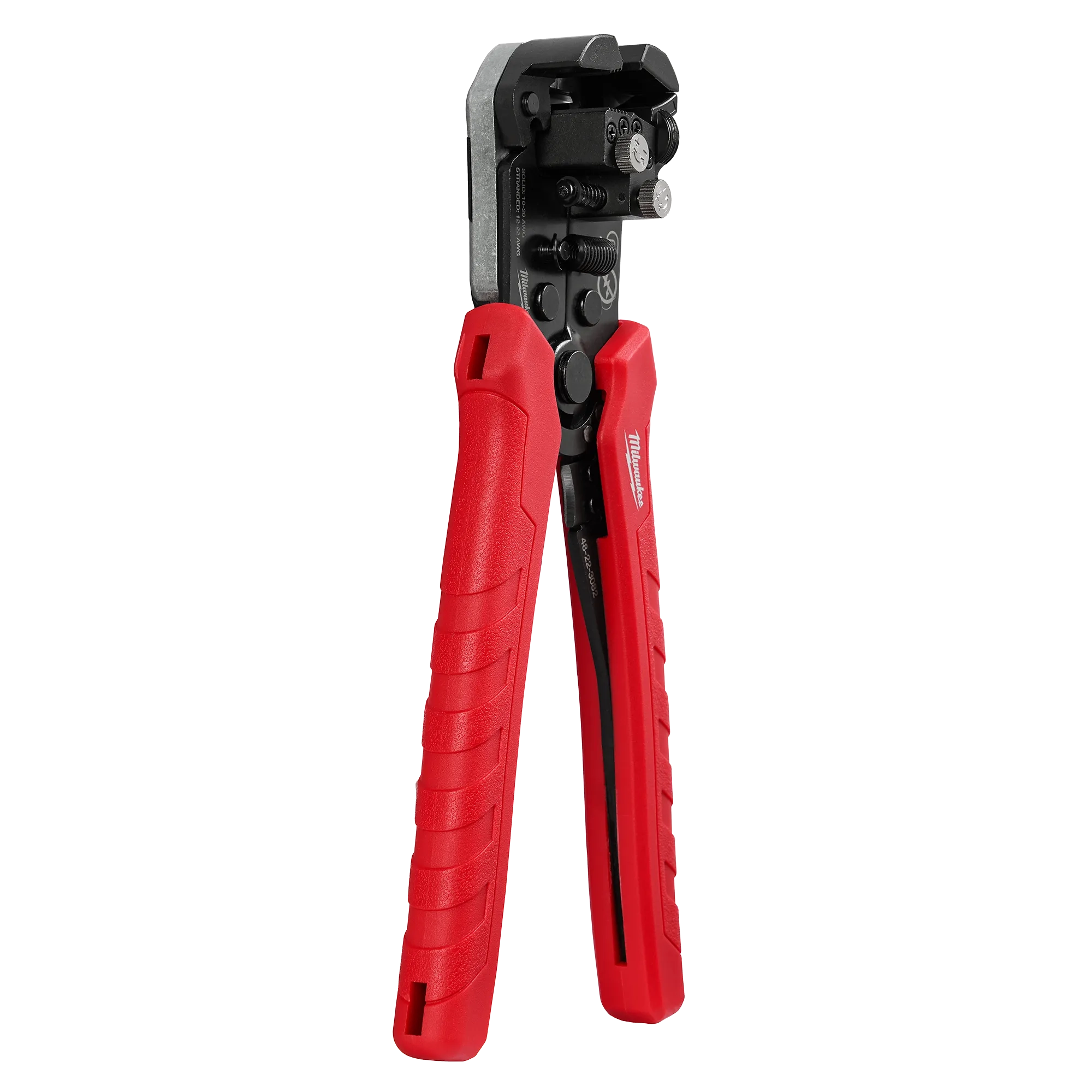 Self-Adjusting Wire Stripper & Cutter side view