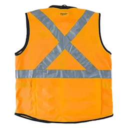 48-73-5092 - High Visibility Orange Performance Safety Vest - L/XL (CSA)