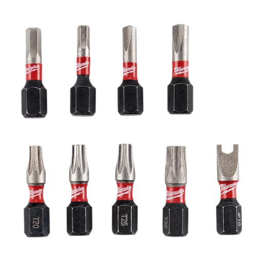 48-32-4620 - Shockwave Impact Bits, 1 inch, 9 pack