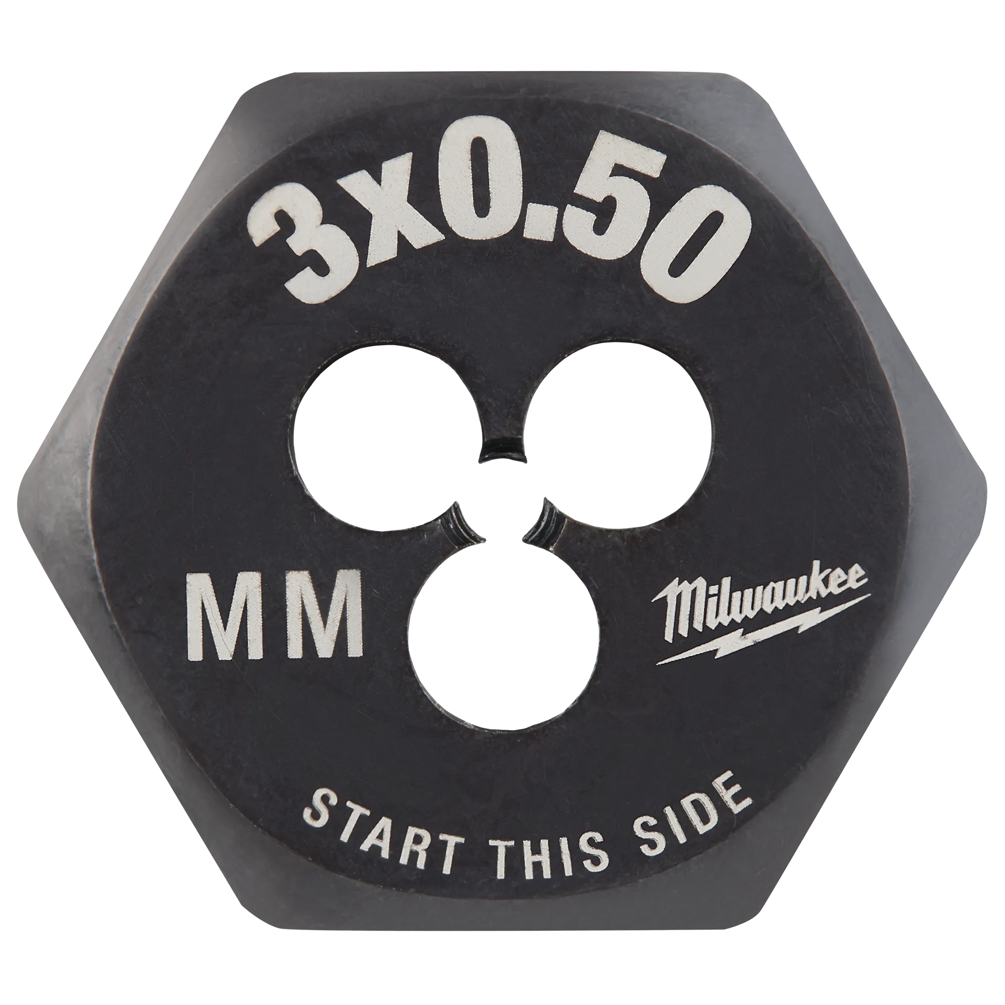 M3-0.50 mm 1-Inch Hex Die