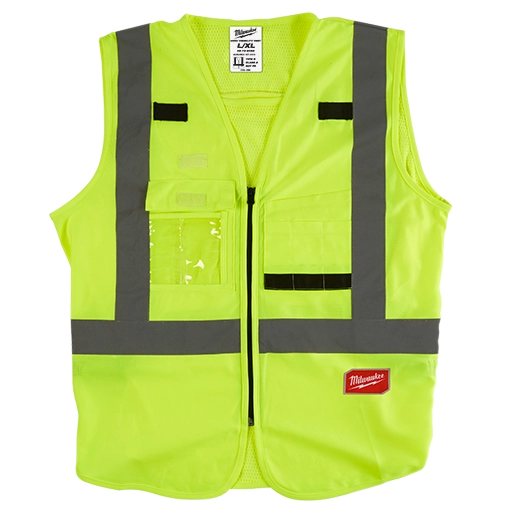 48-73-5062 - High Visibility Yellow Safety Vest - L/XL (CSA)