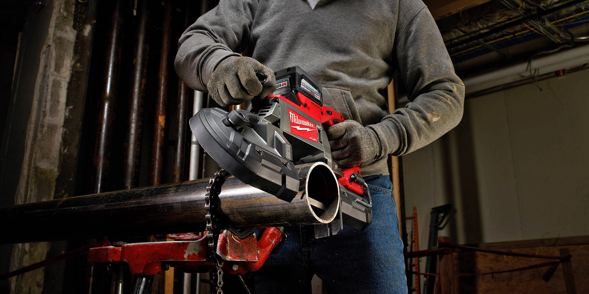 Milwaukee cordless portable band saw sale