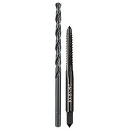 10-24 Straight Flute Plug Tap & #25 Drill Bit