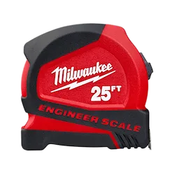 48-22-6625E - 25' Compact Tape Measure with Engineer Scale