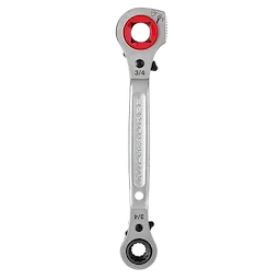 48-22-9216M - Lineman's 5IN1 Ratcheting Wrench w/ Milled Strike Face