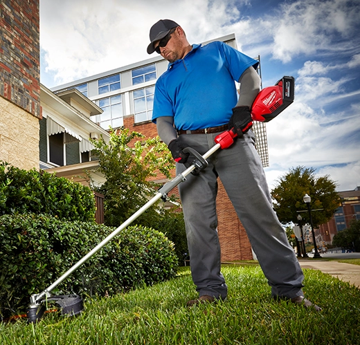 Battery powered milwaukee weed eater sale