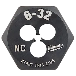 6-32 NC 1-Inch Hex Die