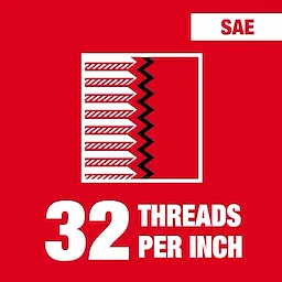 32 threads per inch