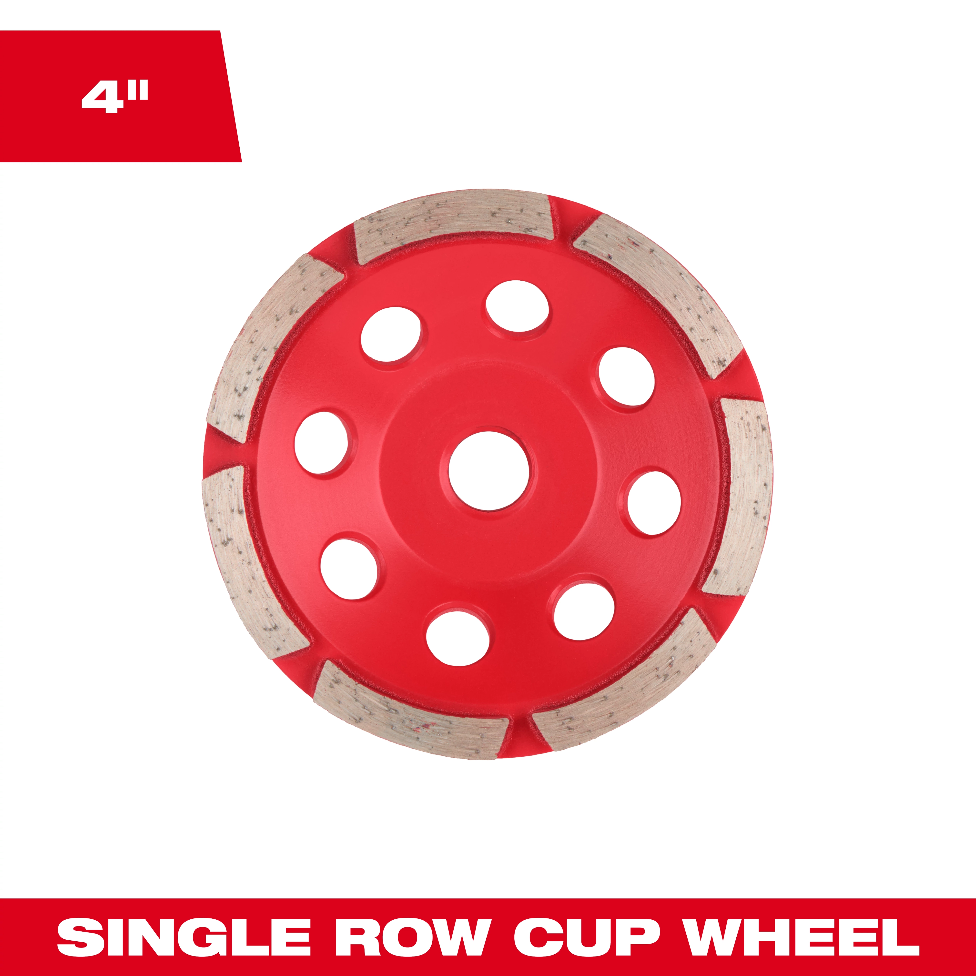 Milwaukee Single Row Diamond Cup Wheel