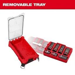 The PACKOUT compact organizer and tray for the SHOCKWAVE Impact Duty sockets