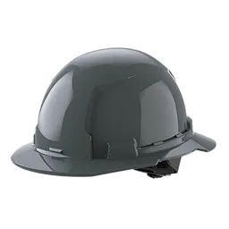 Image of the Milwaukee BOLT Gray Full Brim Hard Hat w/4pt Ratcheting Suspension (USA) - Type 1, Class E