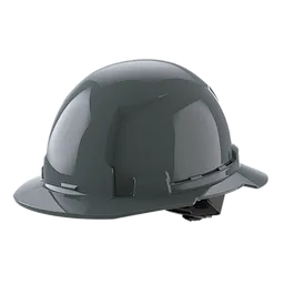 Image of the Milwaukee BOLT Gray Full Brim Hard Hat w/4pt Ratcheting Suspension (USA) - Type 1, Class E