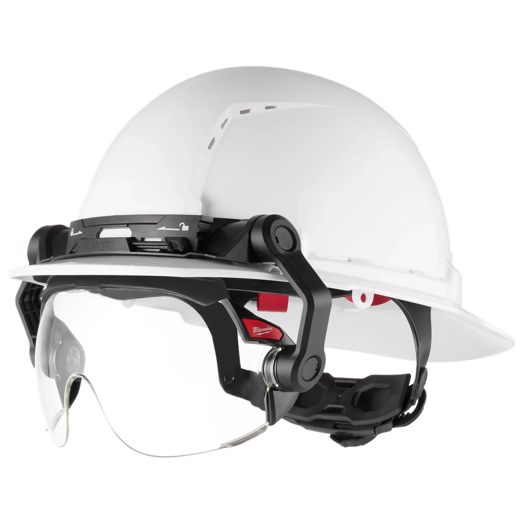 Image of the Milwaukee BOLT Clear Dual Coat Lens Gasketed Eye Visor