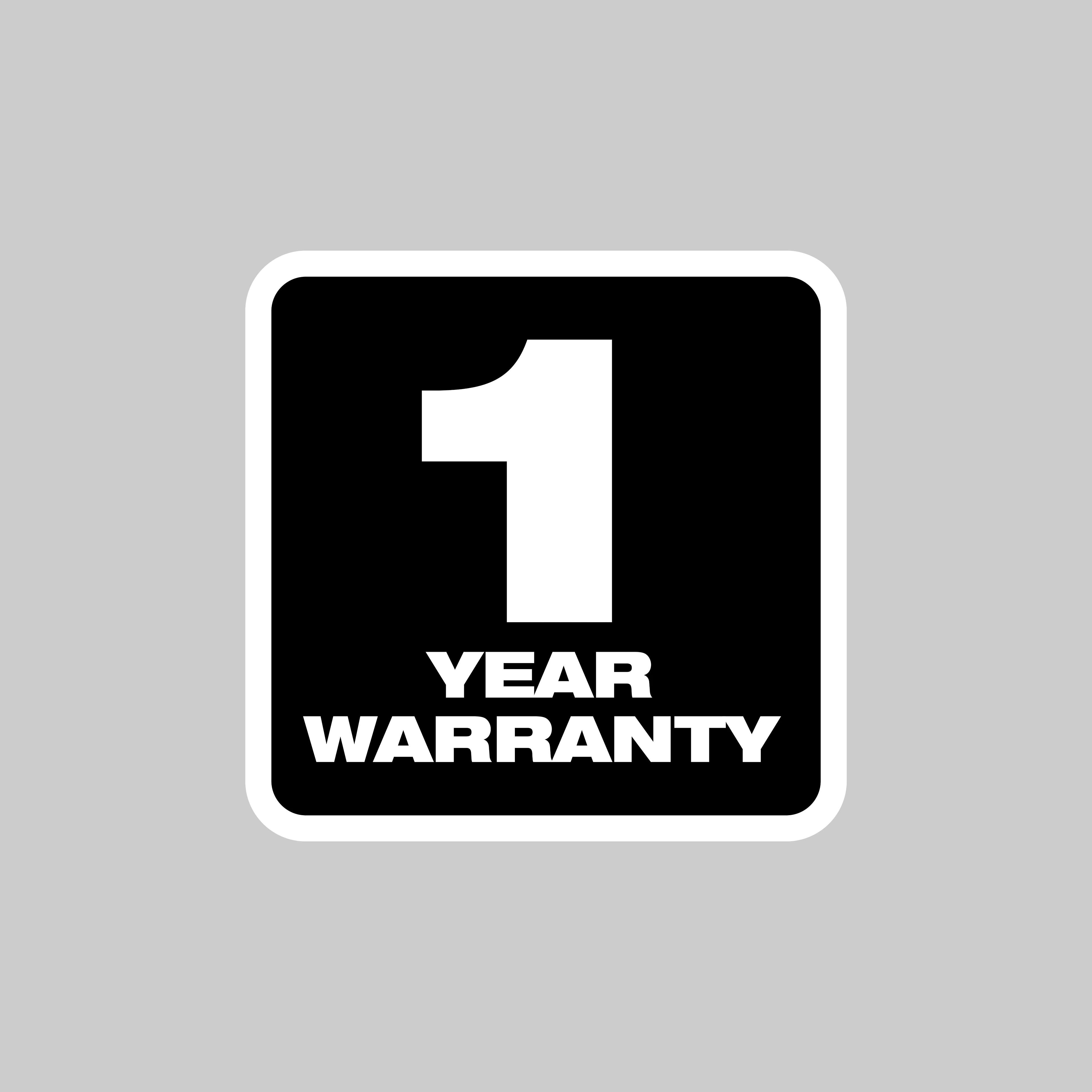 1 One Year Warranty