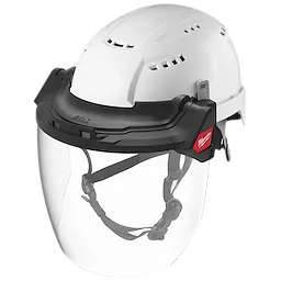 BOLT™ Gasketed Full Face Shield - Clear Dual Coat Lens (Compatible with Milwaukee® BOLT™ Safety Helmets & BOLT™ Hard Hats)