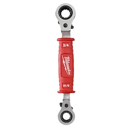 48-22-9212 - 4IN1 Lineman's Insulated Ratcheting Box Wrench