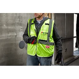 48-73-5022 - High Visibility Yellow Safety Vest - L/XL