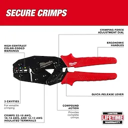 Secure crimps