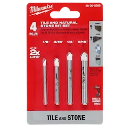 48-20-8998 - Tile and Natural Stone Bit, 4pc set