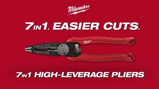 7 in 1 High Leverage Combination Pliers Milwaukee Tool