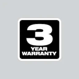 3 year warranty