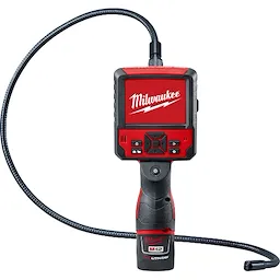 2315-20 M-Spector FLEX™ Console, 3 ft Inspection Camera Cable, SD Card, USB Cable, (1) M12™ REDLITHIUM™ Compact Battery Pack, Charger and Carrying Case - M-Spector FLEX™ Inspection Camera Cable Kit