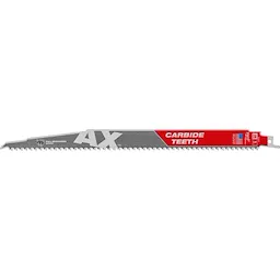 48-00-5227 - SAWZALL® The AX™ with Carbide Teeth Wood Blades 12"