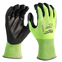 48-73-8942 - Hi Vis Cut Gloves