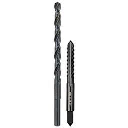 M6-1.00 mm Straight Flute Plug Tap & #9 Drill Bit