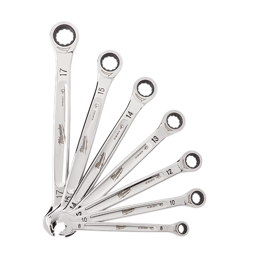 48-22-9506 - 7 pc. Metric Ratcheting Combination Wrench Set