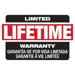 Limited lifetime warranty