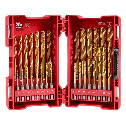 48-89-4862 - 29 pc. Titanium Metric Drill Bit Set