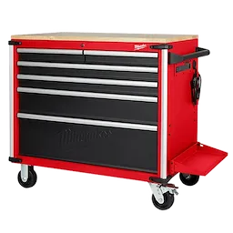 48-22-8539 - 40â€ Steel Storage with Wood Top