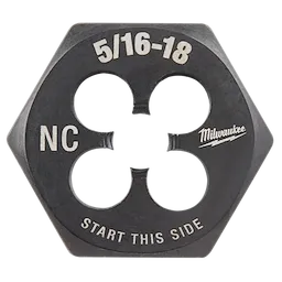 5/16"-18 NC 1-Inch Hex Die