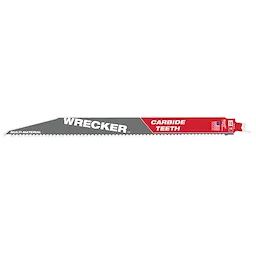 48-00-5243 - 6 TPI 12" The WRECKER™ with Carbide Teeth Sawzall Blade 1PK