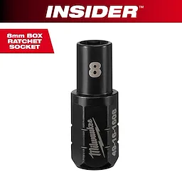 INSIDER™ Box Ratchet Socket 6 Point 8mm