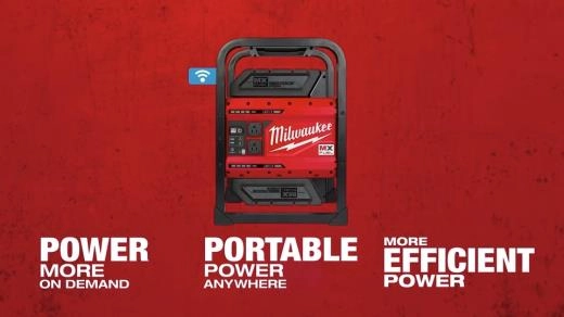 MX FUEL CARRY ON 3600W 1800W Power Supply Milwaukee Tool