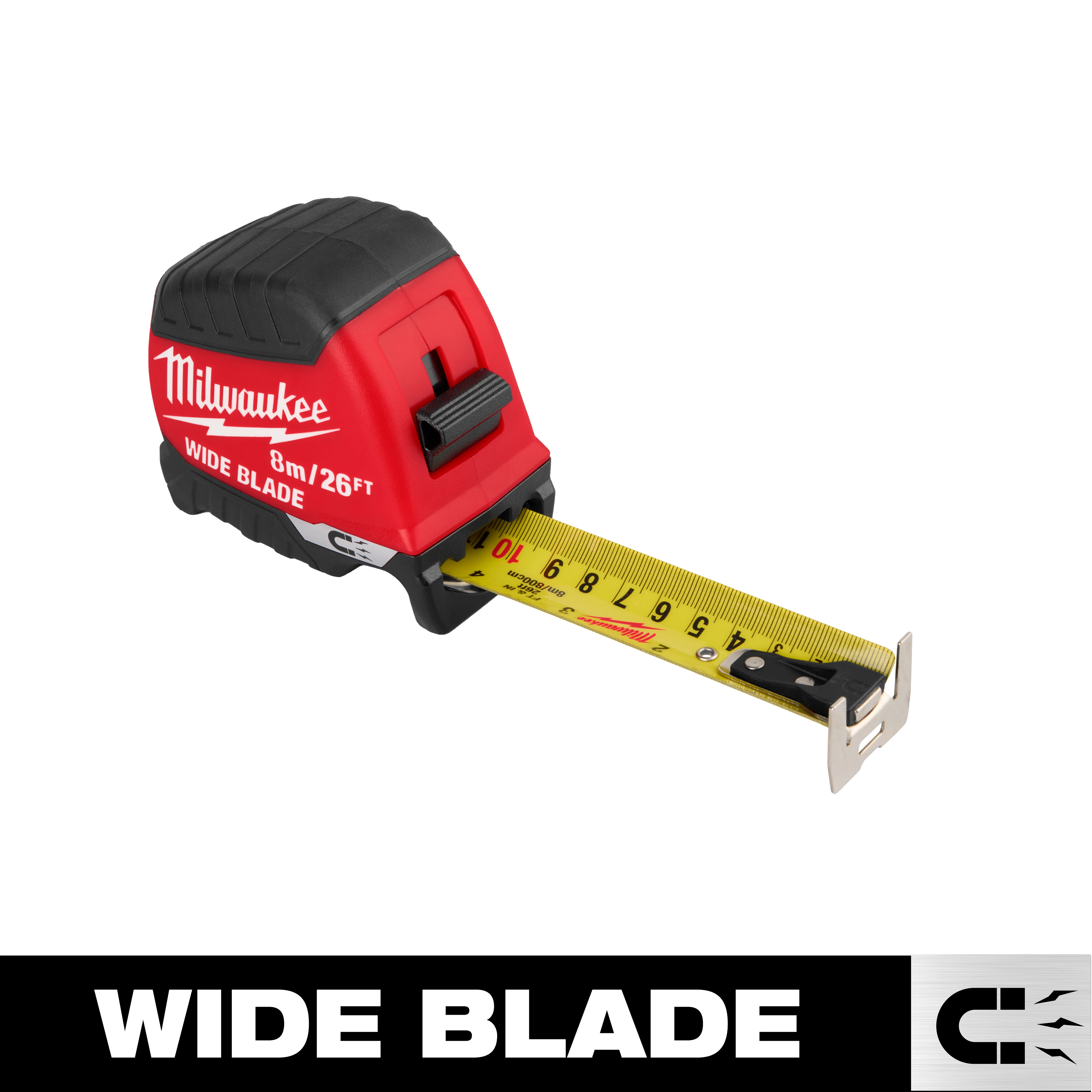 8m/26ft Wide Blade Magnetic Tape Measure