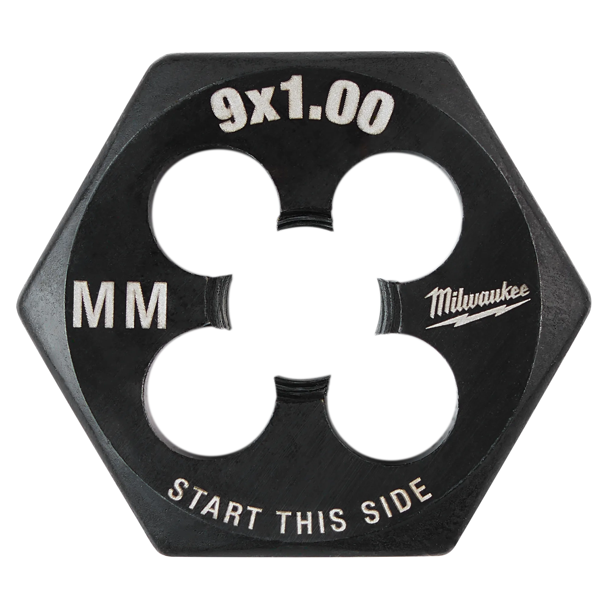 M9-1.00 mm 1-Inch Hex Threading Die