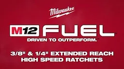 M12 FUEL Extended Reach High Speed Ratchet