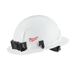 48-73-1011 - Full Brim Vented Hard Hat, Type 1, Class C (small logo)