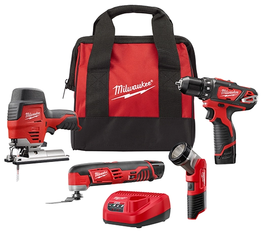 M18 and M12 Cordless 4 Tool Combo Kits Milwaukee Tool