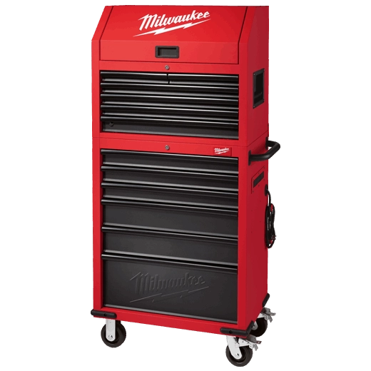 Milwaukee high capacity tool chest and cabinet combo sale