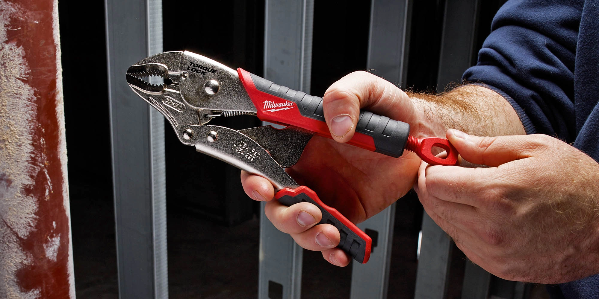 Long Nose, Curved Jaw and Straight Jaw Locking Pliers Milwaukee Tool