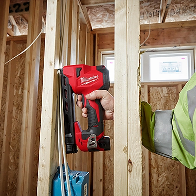 Electric cable shop staple gun